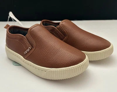 Carter's Ricky Slip-On Shoe - Toddler Boys Size 8M  -  Easy On & Off Wipe Clean  - Image 1 of 4