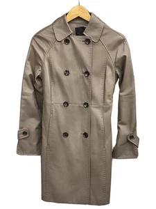 Dama Collection Trench Coat/S/Sheep Leather/Plain/4Kj11-1485/Leather Coat 1412 - Picture 1 of 5