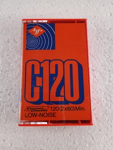 AGFA Low Noise C120 MC Kassette Tape gebraucht - Bild 1 von 6