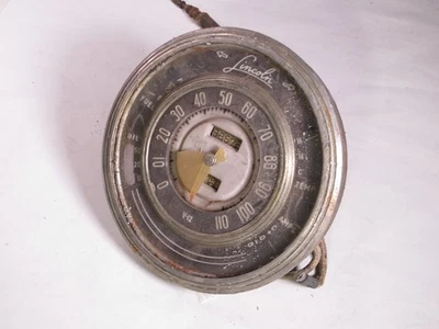 41 Lincoln Zephyr V12 OEM Speedometer Cluster - Image 1 of 4
