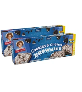 2 Stück - Little Debbie 🍪 Cookies & Creme Brownies Big Pack • 12 BIG BROWNIES - Bild 1 von 4