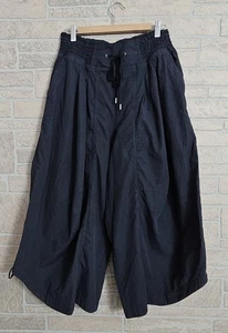 Anthropologie Ruched Poplin Parachute Pants Drawstring Medium - Picture 1 of 9