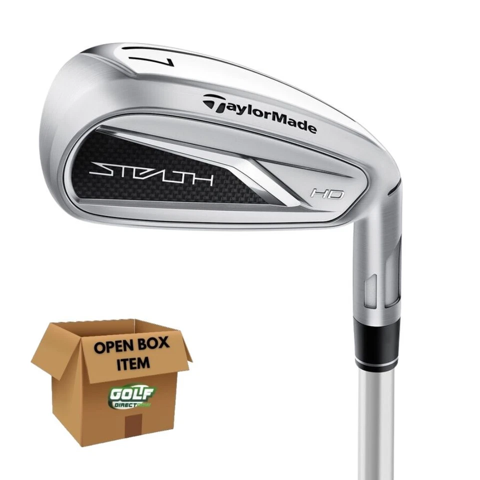 Taylormade Stealth HD Irons 5-PW, AW, SW Graphite Ladies Left Hand -SHOP WORN - Image 1 of 3