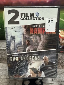 San Andreas / Rampage DVD NEW - Picture 1 of 1