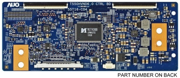 55" SHARP LCD TV LC-55LE643U T-Con Board 9LE098102557704 - Image 1 of 1