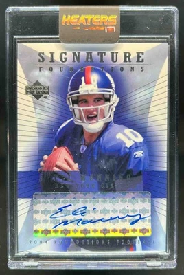2004 Upper Deck Foundations Eli Manning Signature Rookie RC Auto #SF-EM Giants - Image 1 of 2