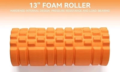 НОВЫЙ! Валик для упражнений высокой плотности 13 дюймов для глубоких тканевых мышц (#84) - Изображение 1 из 3