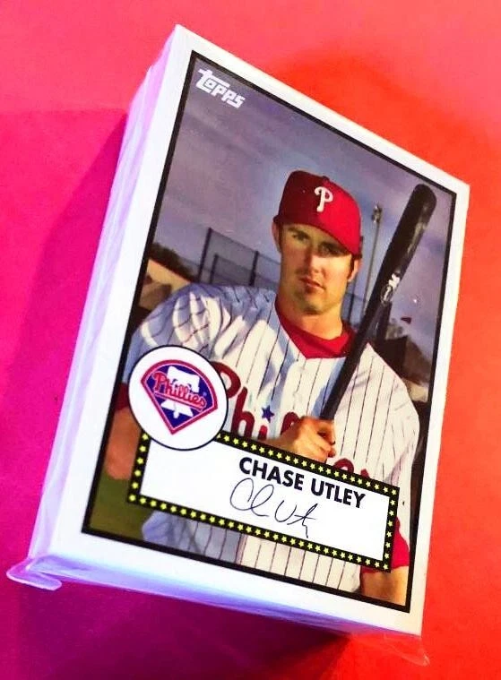50) CHASE UTLEY Philadelphia Phillies 2001 Topps Trading Card History #TCH34 LOT - Image 1 of 1