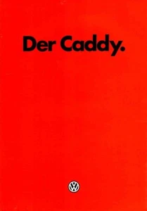 VW Caddy Prospekt 1.1983, 12 Seiten  ( Golf 1) - Picture 1 of 4