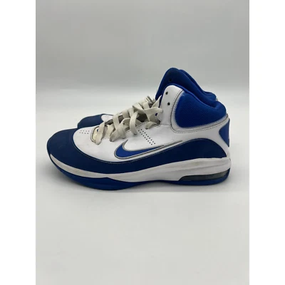 Nike Air Max Elite 7.5 Baloncesto 454139-103 Azul Blanco Zapatos de caña alta Foto 1 de 4