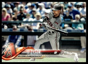 2018Topps490Jarrod DysonArizona Diamondbacks | Arpin neuwertige Karten - Bild 1 von 2