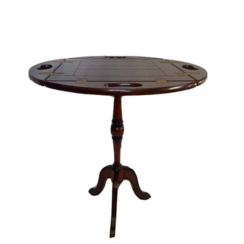 Vintage Bombay Company Butler Tray Table with Bombay Plant Stand Cover