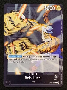 One Piece OP07-079 Rob Lucci English - 500 Years In The Future - Picture 1 of 2