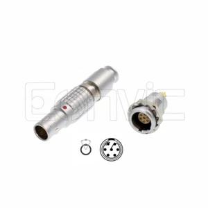 Compatible FGB.0B.307 EGB.0B.307 7 Pin Connector Male Plug Panel Socket 60° - Picture 1 of 7
