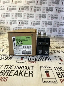 B250 SIEMENS / ITE CIRCUIT BREAKER 2 POLE 50 AMP 240 VAC NEW - Picture 1 of 1