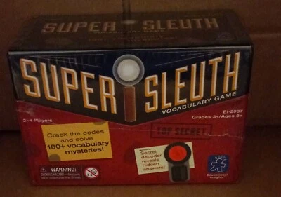 Educational Insights Super Sleuth Vocabulary Game 2937 - Image 1 of 4