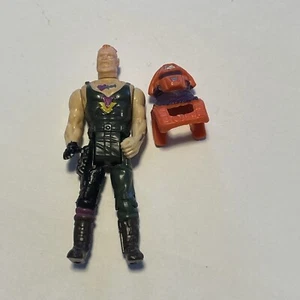 Vintage Kenner MASK M.A.S.K. Stinger Bruno Sheppard Actionfigur mit Helm - Bild 1 von 8