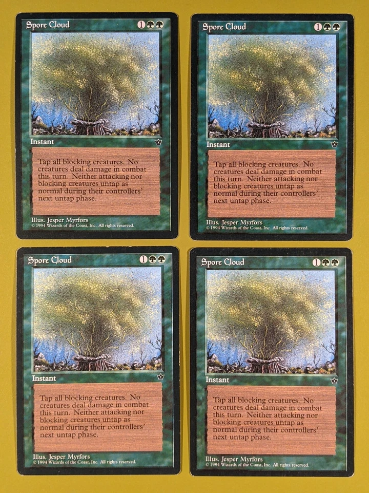 Spore Cloud (Myrfors) x4 Fallen Empires 4x Playset Magic the Gathering MTG - Image 1 of 1