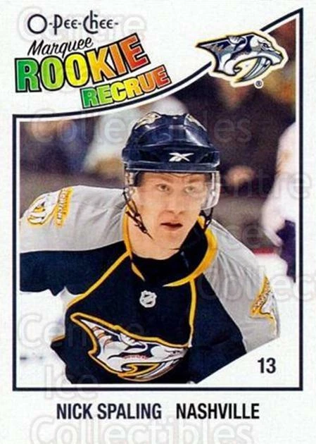 2010-11 O-Pee-Chee #523 Nick Spaling - Image 1 of 1