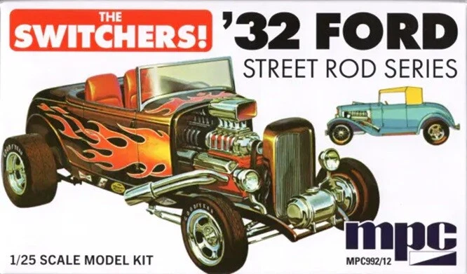 Amt / Mpc MPC992/12 - 1/25 The Switchers 1932 Ford Street Rod Serie - Nuovo - Immagine 1 di 1