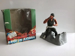 DE COLECCIÓN MATTEL 1974 HÉROES EN ACCIÓN EROI IN AZIONE SOLDADO AMERICANO 9178 POLICÍA - Imagen 1 de 12