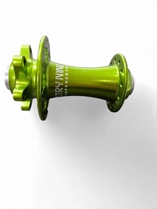 INDUSTRY NINE I9 TORCH 6 BOLT DISC BRAKE LIME BREEN FRONT HUB - Picture 1 of 2