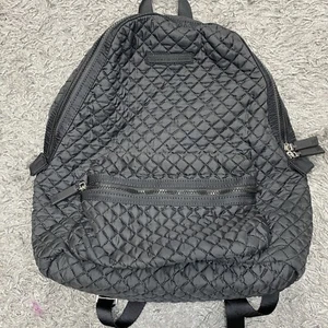 Tommy Hilfiger Puffer Backpack Black Arianna Med Dome Quilted Nylon Laptop Bag - Bild 1 von 19