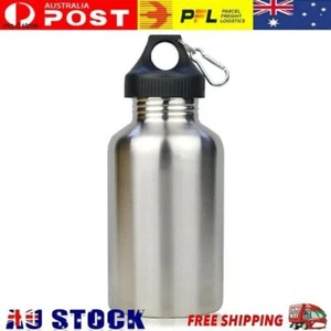 2000ML Large Stainless Steel Wide Mouth Water Drink Bottle Cycling Sport Travel - Picture 1 of 9
