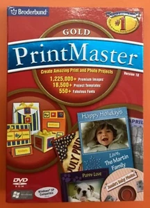 Printmaster Gold V18 (PC) *New,Sealed* - Picture 1 of 1