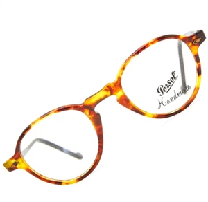 π occhiali vintage PERSOL RATTI 755 rotonda montatura tartaruga π Unisex - Foto 1 di 18