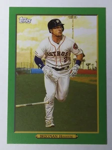Alex Bregman 2020 Topps Series 1 Turkey Red Green Parallel #08/10 Astros TR-36 - Picture 1 of 2