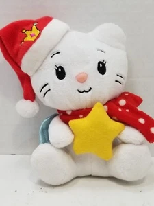 Dan Dee Angelo Gatto Zucchero Stella di Natale 12" Peluche 7" Carino Divertimento Vacanze 2010 - Foto 1 di 6