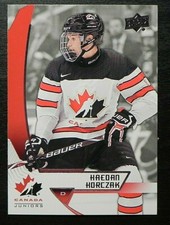 2019-20 19/20 Upper Deck Team Canada Juniors #77 Kaedan Korczak