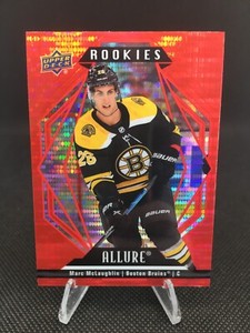 Marc McLaughlin 2022-23 Upper Deck Allure Red Rainbow Rookie #104 Boston Bruins