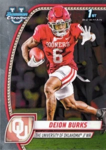 2024 Bowman Chrome University Deion Burks - Picture 1 of 1