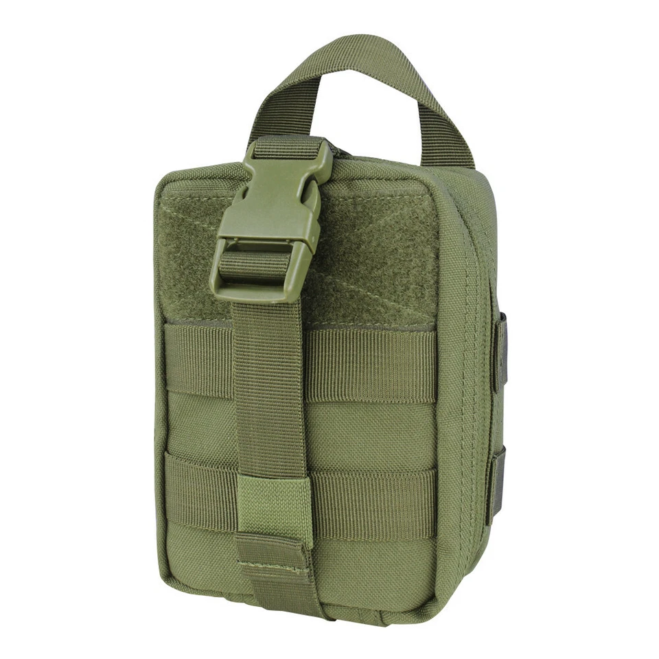 Condor 191031 Tactical MOLLE Rip-away Lite EMT Medic Utility Aid Pouch OD Green