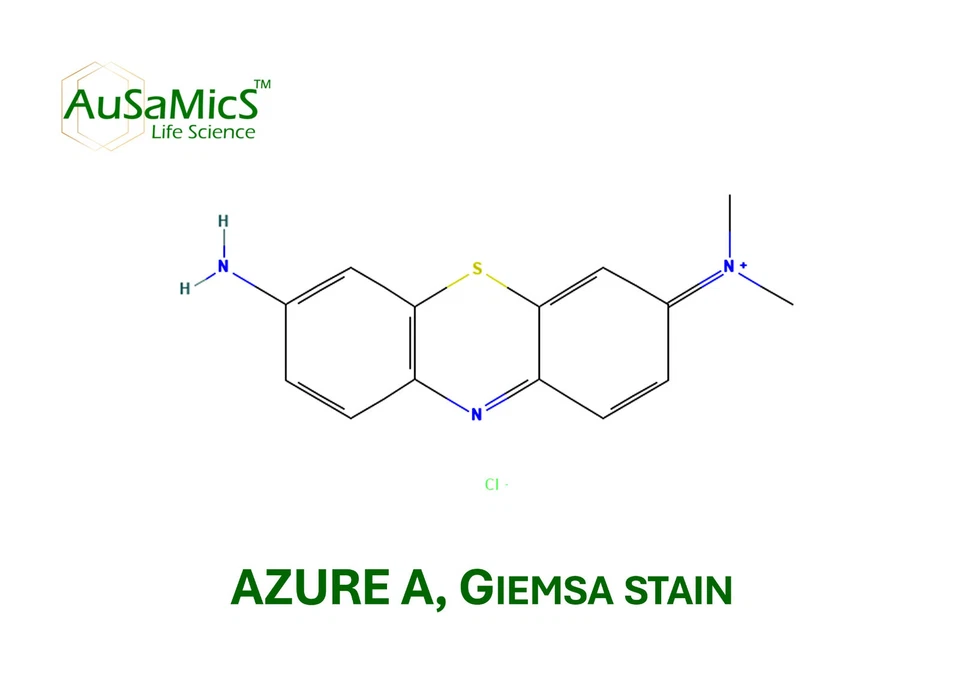 Azure A, mancha Giemsa, polvo para uso en laboratorio solo CAS: 51811-82-6 Foto 1 de 1