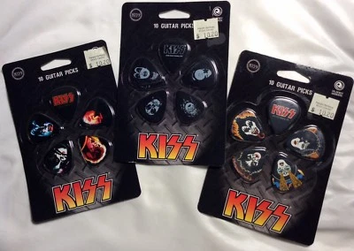 30 selecciones de guitarra KISS Rock & Roll Over, Alive II y primer arte LP - aún selladas  Foto 1 de 4