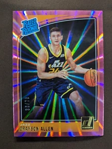2018-19 Donruss Grayson Allen Pink Lazer Rookie /79  - Picture 1 of 3