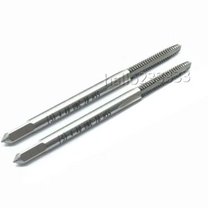 (S) 2pc 4-40 UNC HSS TAP TAPS Right helix Inch MACHINE TAP 4 - 40 TPI US TAP - Picture 1 of 5