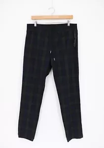 VELVET By Graham & Spencer Mens Beekam Plaid Pant Green M $184 D16 - Picture 1 of 3