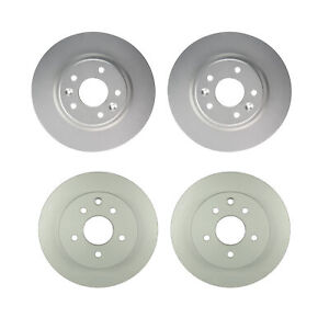 Bosch QuietCast Front & Rear 291.8mm Disc Brake Rotors Kit For Nissan Leaf Rogue