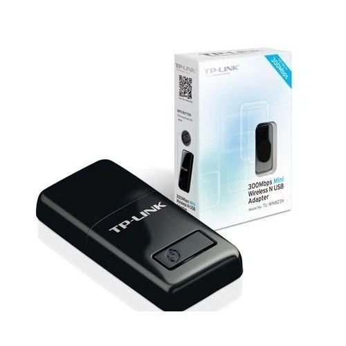 Wireless 300m LAN Mini USB Tp-link Tl-wn823n 2.4ghz 802.11bgn- Tasto qss