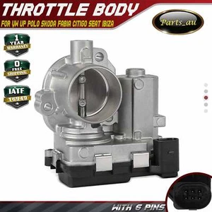 Throttle Body for VW Up BL1 Polo Skoda Fabia Citigo Seat Ibiza 1.0L 08/2011-2021 - Picture 1 of 8