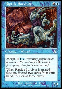 MTG - (U) Scourge - Riptide Survivor