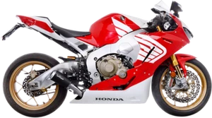 Leo Vince LV-10 Slip-On Muffler Stainless Steel/BLK Honda CBR1000RR 17-19 15207B - Picture 1 of 1