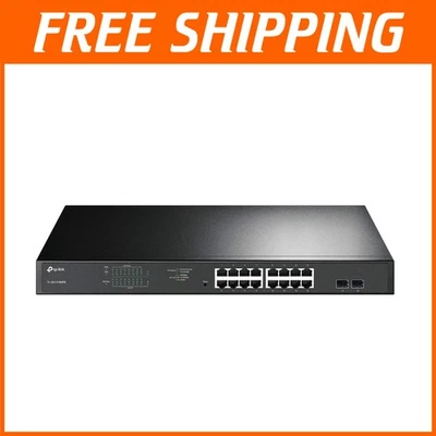 16-Port Advanced Gigabit PoE+ Switch with Automatic Device Reboot Feature - Image 1 of 4