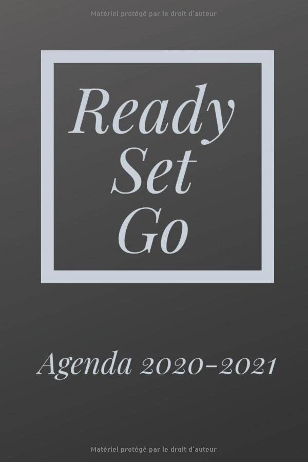 Agenda Ready Set Go Planer Organizer Notizbuch Kalender 2023 - Bild 1 von 1