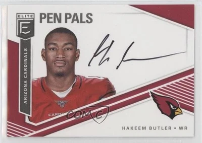 2019 Panini Donruss Elite Pen Pals Hakeem Butler #PP-HB Rookie Auto RC - Image 1 of 2