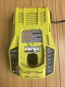 Ryobi P117 One+ 18 Volt Dual Chemistry IntelliPort Battery Charger - Picture 1 of 8